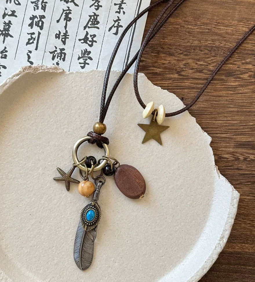 Dây Chuyền Bohemian Đa Sắc Màu 02