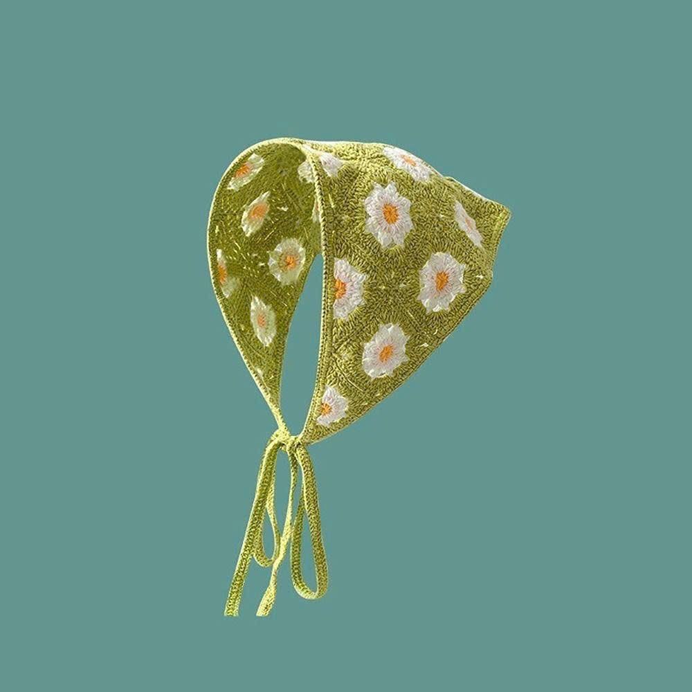 Khăn len cột đầu