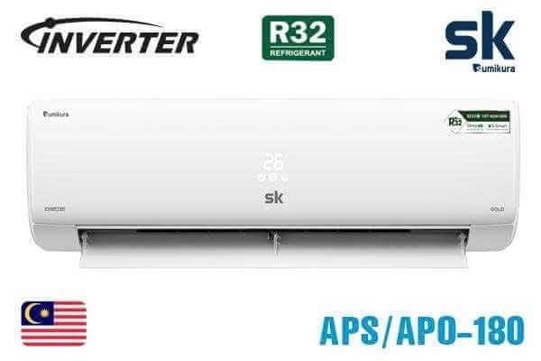 Điều hòa Sumikura 18000BTU APS/APO-180 OSAKA Inverter - Công Suất Lớn Cho Phòng Khách