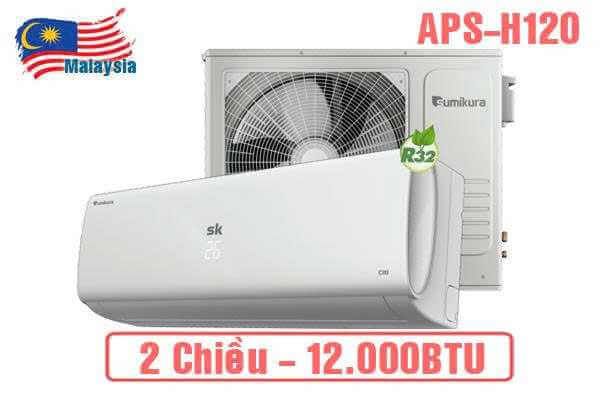 Điều hòa Sumikura 12000BTU 2 Chiều Inverter APS/APO-H120 OSAKA - Đẳng Cấp Điều Hòa 4 Mùa