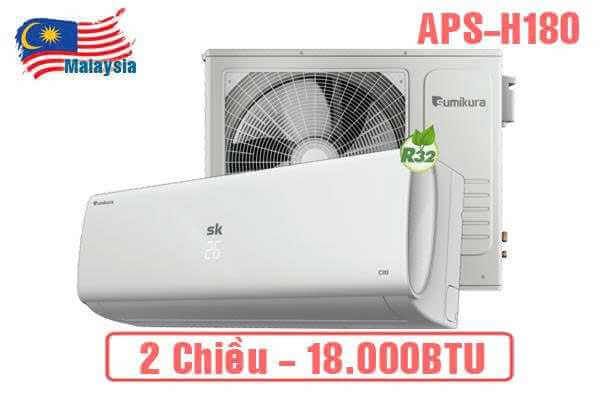 Điều hòa Sumikura 18000BTU 2 Chiều APS/APO-H180 OSAKA Inverter Giá Kho