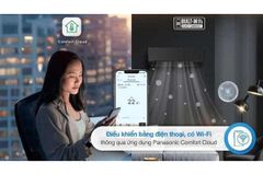 Điều Hòa Panasonic Inverter 9000BTU 1 Chiều AU9BKH-8 (Màu Đen Sang Trọng)