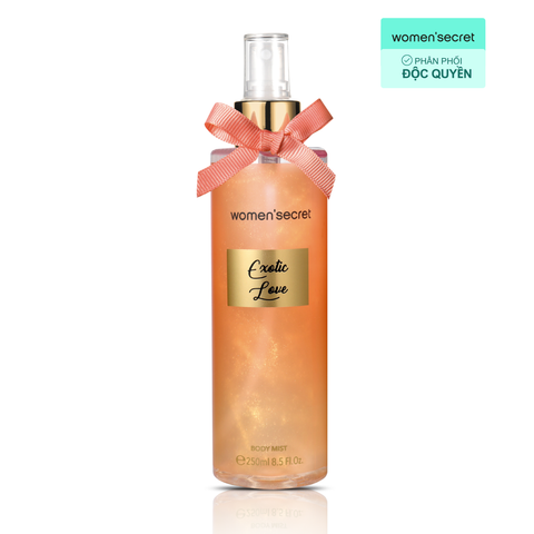  Body mist EXOTIC LOVE Women'Secret 250ML 