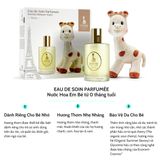  Bộ Nước hoa cho bé từ 0 tháng tuổi & Hươu Cao Cổ Sophie la Girafe Eau de Soin  50ml 