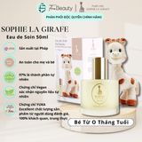  Bộ Nước hoa cho bé từ 0 tháng tuổi & Hươu Cao Cổ Sophie la Girafe Eau de Soin  50ml 