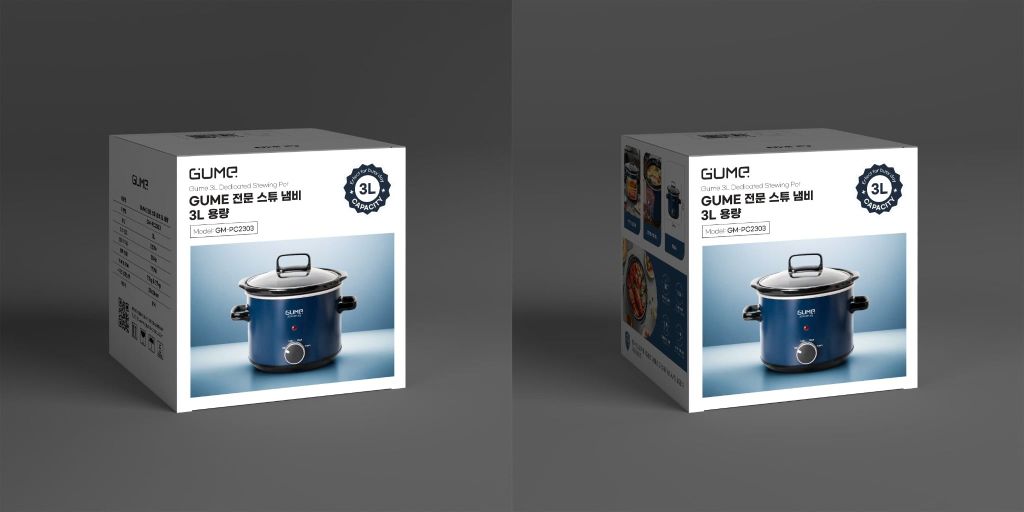 GUME 전문 스튜 냄비 3L 용량