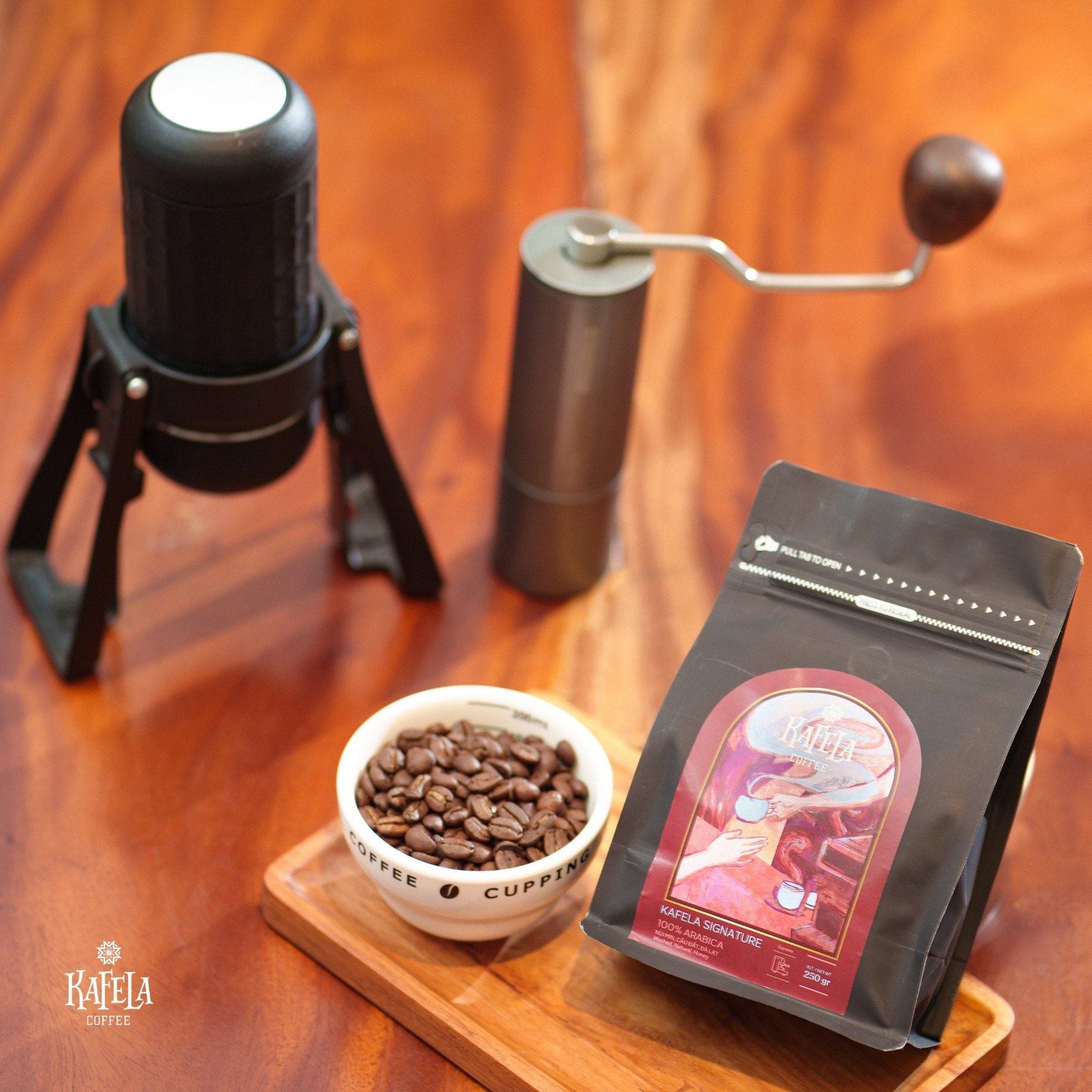 Espresso Kafela Collections 250g (Hạt nước ngoài) 