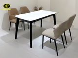 bộ bàn ăn mặt đá hiện đại 6101