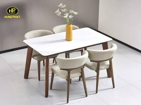 Bàn ăn mặt đá hiện đại BA-6160