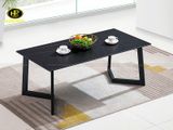 Bàn sofa màu đen mặt đá BT-A29