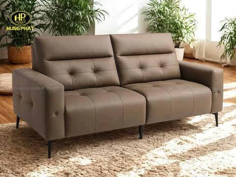 Ghế sofa băng nhỏ gọn da Hàn Quốc H-414