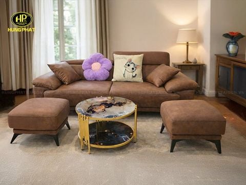Ghế sofa da Hàn Quốc H-135