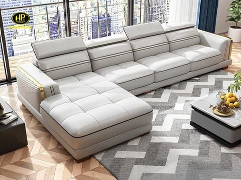 Sofa da phòng khách chung cư HD-64