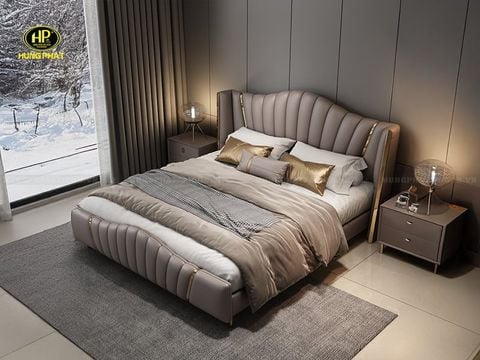 Giường Ngủ Bọc Da Hàn Quốc GD-116