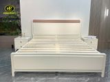 Giường ngủ bọc da sinh thái M1111