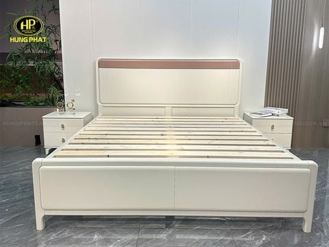 Giường ngủ bọc da sinh thái M1111