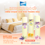  Nước Hoa Xịt Phòng Sumo 400ml 3 Mùi Hương Cao Cấp, Lan Toả Hương Thơm Êm Dịu 