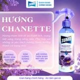  Nước Hoa Xịt Phòng Sumo 350ml Hương Chanette - Màu Tím 