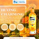  Nước Hoa Xịt Phòng Sumo 350ml Hương Charming - Màu Vàng 