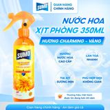  Nước Hoa Xịt Phòng Sumo 350ml Hương Charming - Màu Vàng 