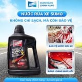  Nước Rửa Xe 1000ml (1 lít) Chai Có Quai - Màu Đen 