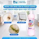  Nước Tẩy Nhà Tắm Và Toilet Sumo 1000ml  - Hồng 