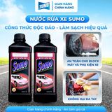  Nước Rửa Xe 1000ml (1 lít) Chai Vuông 