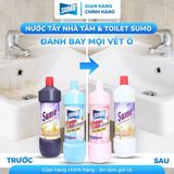  Nước Tẩy Nhà Tắm Và Toilet Sumo 1 Lít - Trắng 