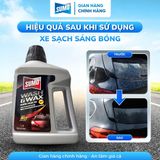  Nước Rửa Xe 1000ml (1 lít) Chai Có Quai - Màu Xám 