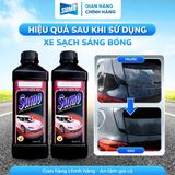  Nước Rửa Xe 1000ml (1 lít) Chai Vuông 