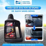  Nước Rửa Xe 1000ml (1 lít) Chai Có Quai - Màu Đen 