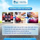  Nước Rửa Xe 1000ml (1 lít) Chai Vuông 