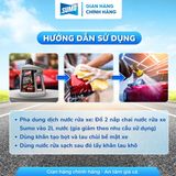  Nước Rửa Xe 1000ml (1 lít) Chai Có Quai - Màu Xám 