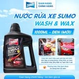  Nước Rửa Xe 1000ml (1 lít) Chai Có Quai - Màu Đen 