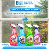  Nước Lau Kính Sumo 850ml Hương Lavender - Màu Tím 