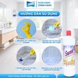  Nước Tẩy Nhà Tắm Và Toilet Sumo 1 Lít - Trắng 