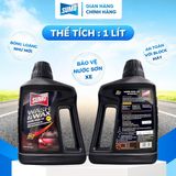  Nước Rửa Xe 1000ml (1 lít) Chai Có Quai - Màu Đen 
