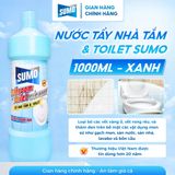  Nước Tẩy Nhà Tắm Và Toilet Sumo 1000ml  - Xanh 
