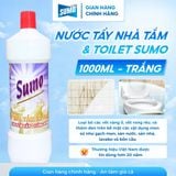  Nước Tẩy Nhà Tắm Và Toilet Sumo 1 Lít - Trắng 