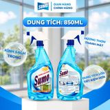  Nước Lau Kính Sumo 850ml - Màu Xanh Lá - Hương Bưởi 