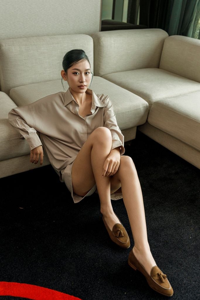  Áo sơ mi cafe sữa 