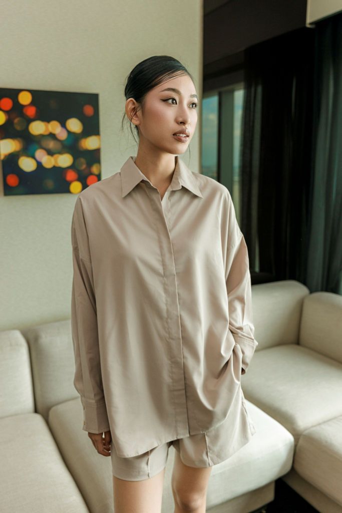  Quần short cafe sữa 