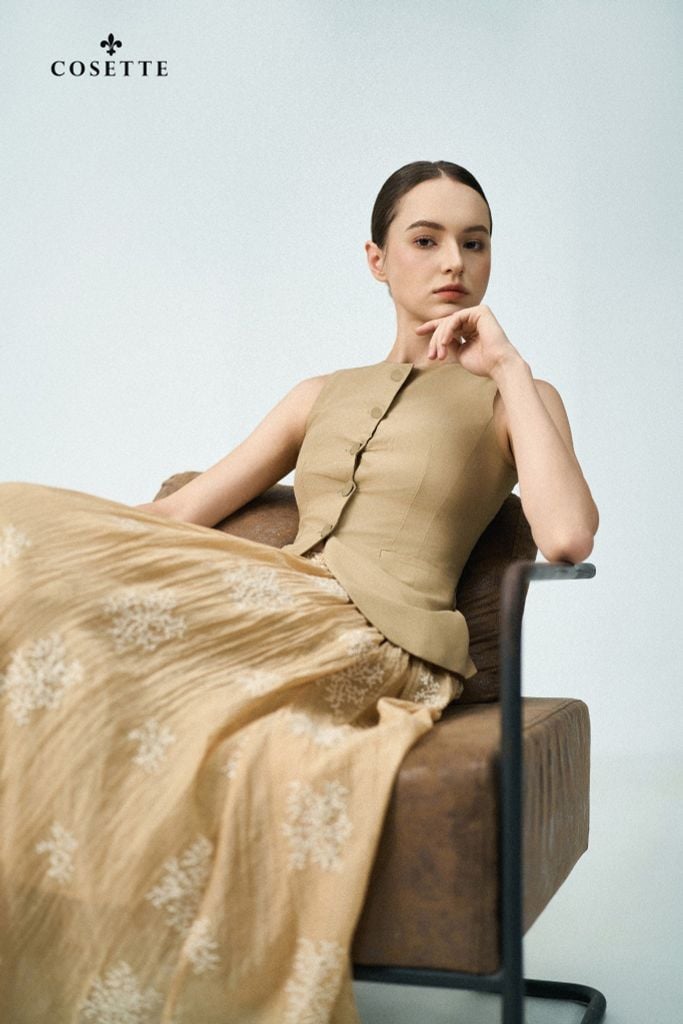  Áo CWS Petalfront PaleKhaki 