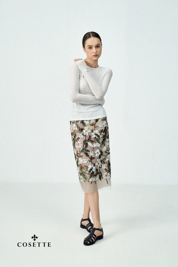  Áo Nina Sleeve OffWhite 