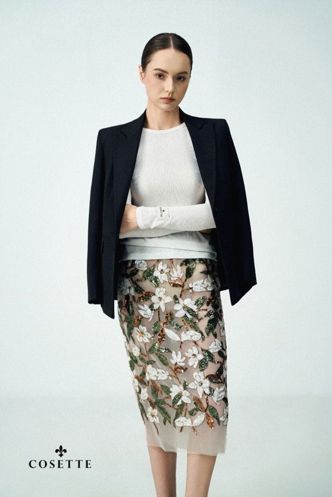  Chân váy Nina Artemis ForestGreen 