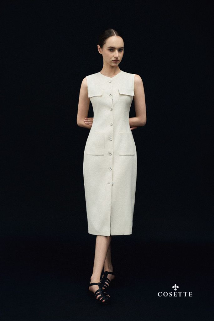  Đầm Nina Command IvoryWhite 