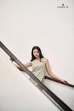  Đầm Imbalanced Fold SageGreen 