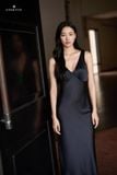  Đầm Dressmate Slip Inkblack 