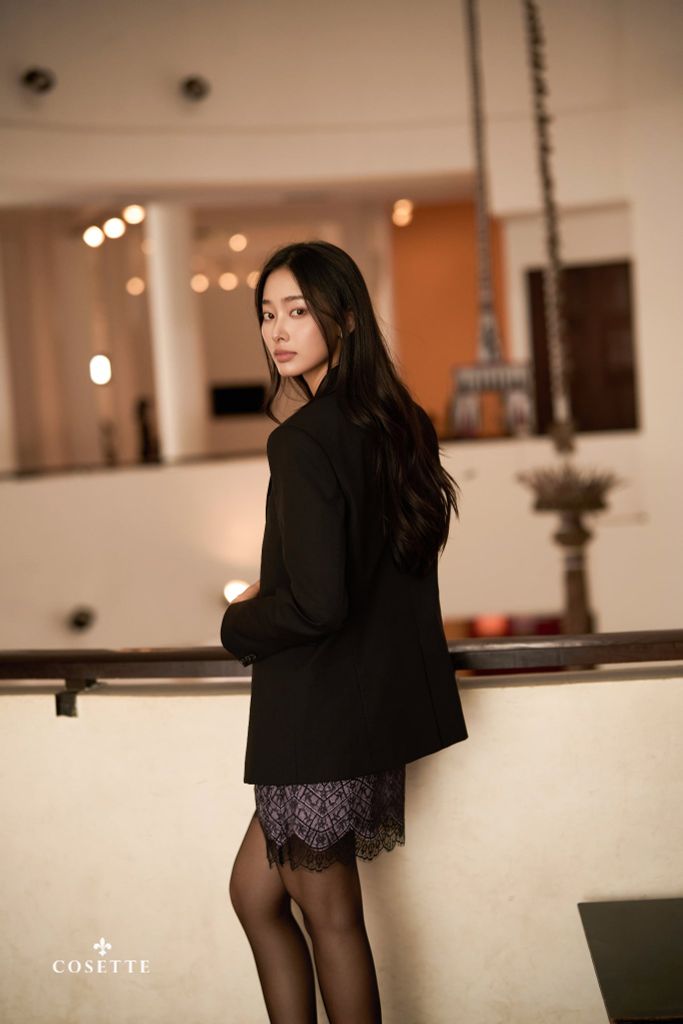  Áo Blazer CWS Timeless EbonyBlack 