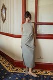  Đầm Imbalanced Fold SageGreen 
